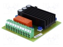 DC-motor driver; for building in; Imax: 12A; 65x75x30mm; 10÷35VDC