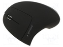 Optical mouse; black; USB A; wireless; No.of butt: 6; 10m
