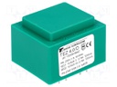 Transformer: encapsulated; 4VA; 230VAC; 10.5V; 10.5V; 190.4mA; IP00