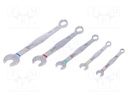 Key set; combination spanner; steel; Pcs: 5; Series: Joker 6003