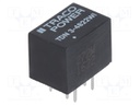 Converter: DC/DC; 3W; Uin: 18÷75V; Uout: 12VDC; Uout2: -12VDC; DIP