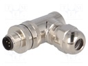 Plug; M12; PIN: 5; male; A code-DeviceNet / CANopen; for cable