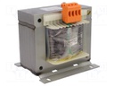 Transformer: mains; 600VA; 230VAC; 24V; Leads: terminal block; 7kg