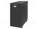 Power supply: UPS; 20kW; 20kVA; 380V; 250x570x600mm; Ubatt: 12V