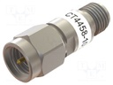 Attenuator; SMA socket,SMA plug; 50Ω; 10dB; 18GHz