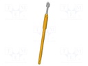 Test needle; Operational spring compression: 4mm; 5A; Ø: 2mm; 3N