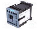 Contactor: 4-pole; NO x4; 230VAC; 10A; DIN,on panel; 3RH20