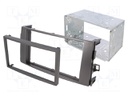 Radio mounting frame; Toyota; 2 DIN; anthracite