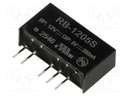 Converter: DC/DC; 1W; Uin: 10.8÷13.2V; Uout: 5VDC; Iout: 200mA; SIP7