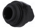 Connector: circular; socket; PIN: 7; male; w/o contacts; IP65,IP67