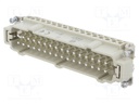 Connector: rectangular; male; Han E; PIN: 32; 32+PE; size L32B; 16A