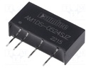 Converter: DC/DC; 1W; Uin: 4.5÷5.5V; 24VDC; Iout: 42mA; SIP7; 2.3g