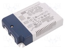 Power supply: switched-mode; LED; 25.2W; 36VDC; 0.7A; 90÷295VAC