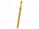 Test needle; Operational spring compression: 4mm; 8A; Ø: 1.4mm