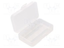 Holder; Size: 2xMR18650,MR18650