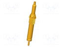 Test needle; Maksimum spring compression: 5mm; 3A; Contacts: CuBe