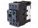 Contactor: 3-pole; NO x3; Auxiliary contacts: NO + NC; 230VAC; 40A