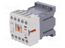 Contactor: 3-pole; NO x3; Auxiliary contacts: NC; 24VDC; 16A; IP20