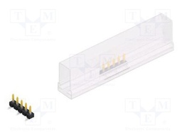 Connector: pin strips; pin header; male; PIN: 5; 2.54mm; SMT; 1x5