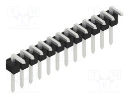 Connector: pin strips; pin header; male; PIN: 12; 2.54mm; THT; 1x12