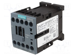 Contactor: 3-pole; NO x3; Auxiliary contacts: NO; 24VAC; 9A; 3RT20