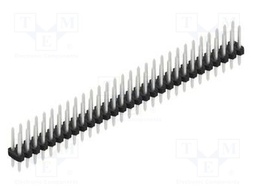 Connector: pin strips; pin header; male; PIN: 58; 2mm; THT; 2x29