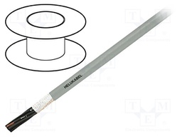 Wire: control cable; PURO-OZ-HF; 2x0,75mm2; PUR; grey; stranded; Cu