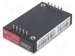 Converter: DC/DC; 60W; Uin: 9÷75V; 24VDC; Iout: 2.5A; Quarter Brick