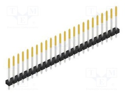 Connector: pin strips; pin header; male; PIN: 24; 2.54mm; THT; 1x24