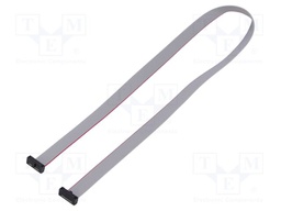 Ribbon cable with IDC connectors; Tape ph: 0.64mm; 457.2mm