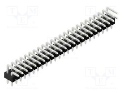 Connector: pin strips; pin header; male; PIN: 48; 2.54mm; THT; 2x24
