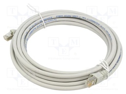 Patch cord; S/FTP; Cat: 6a; RJ45 plug,both sides; stranded; Cu; 5m