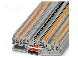 Splice terminal: rail; 20A; 400V; push-in; PA; 0.14÷4mm2; ways: 1