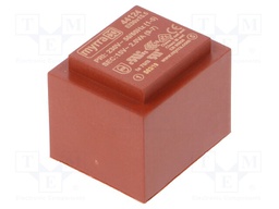 Transformer: encapsulated; 2VA; 230VAC; 15V; 133mA; Mounting: PCB