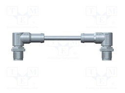 Cable: for sensors/automation; PIN: 5; M12-M12; B code-Profibus