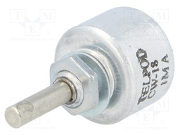 Potentiometer: shaft; single turn; 1MΩ; 1W; ±30%; 4mm; linear; THT