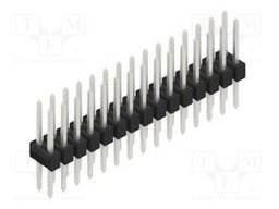 Connector: pin strips; pin header; male; PIN: 30; 2.54mm; THT; 2x15