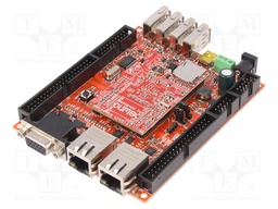 Dev.kit: TI; JTAG,UEXT,USB A x4,VGA; Comp: AM3352-SOM; 512MB