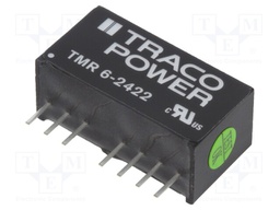 Converter: DC/DC; 6W; Uin: 18÷36V; Uout: 12VDC; Uout2: -12VDC; SIP8