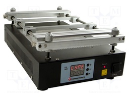 Preheater; ESD; 200x250mm; 850W; Plug: EU; Display: 2x LED 4 digits