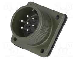 Connector: circular; Series: DS/MS; socket; male; PIN: 7; soldering