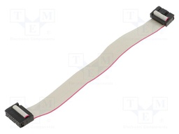 Ribbon cable with IDC connectors; Tape ph: 1.27mm; 0.2m