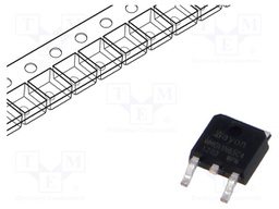Transistor: N-MOSFET; WMOS™ C4; unipolar; 650V; 4.8A; Idm: 19A; 57W