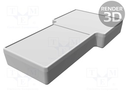 Enclosure: for devices with displays; X: 130mm; Y: 234mm; Z: 34mm