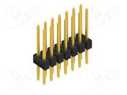 Connector: pin strips; pin header; male; PIN: 14; 2.54mm; THT; 2x7