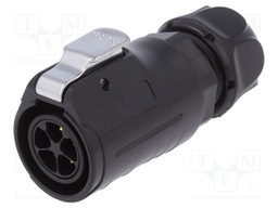 Plug; Connector: circular; size 20; 02; male; PIN: 5; with latch