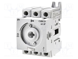 Switch-disconnector; Poles: 3; for DIN rail mounting; 63A; 690VAC