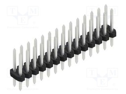 Connector: pin strips; pin header; male; PIN: 28; 2mm; THT; 2x14