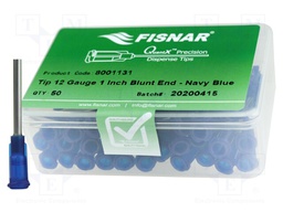 Needle: steel; 1"; Size: 12; straight; 2.27mm; Body: black-blue