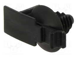 Holder; push-in; UL94HB; 27mm; cables and wires; -40÷105°C